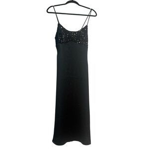 NWT! House of Harlow Silky Sequined Slip Dress